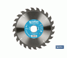 DISCO DE SIERRA CIRCULAR PARA MADERA Ø190 X 2,5 X 30 MM, 24 DIENTES