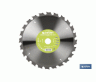 DISCO DE SIERRA INGLETADORA PARA MADERA/METAL Ø315 X 2,2 X 30 MM, 24 DIENTES