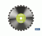 DISCO DE SIERRA INGLETADORA PARA MADERA/METAL Ø350 X 2,2 X 30 MM, 28 DIENTES