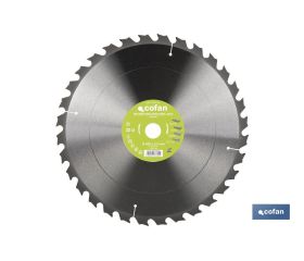 DISCO DE SIERRA INGLETADORA PARA MADERA/METAL Ø400 X 2,2 X 30 MM, 32 DIENTES