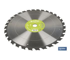DISCO DE SIERRA INGLETADORA PARA MADERA/METAL Ø400 X 2,2 X 30 MM, 32 DIENTES