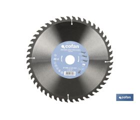 DISCO DE SIERRA INGLETADORA PARA MADERA Ø300 X 3,2 X 30 MM, 48 DIENTES