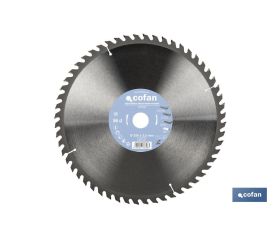 DISCO DE SIERRA INGLETADORA PARA MADERA Ø350 X 3,5 X 30 MM, 56 DIENTES