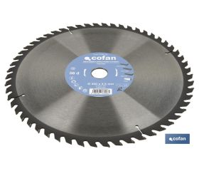 DISCO DE SIERRA INGLETADORA PARA MADERA Ø350 X 3,5 X 30 MM, 56 DIENTES