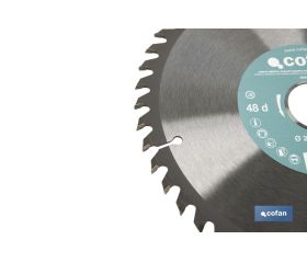 DISCO DE SIERRA INGLETADORA PARA MADERA CON INSERTOS DE METAL DURO Ø200 X 3,2 X 30 MM, 48 DIENTES