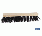 Cepillo barrendero extra | Ancho de 52 cm | Barrendero con fibras de pvc