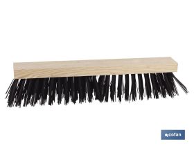 Cepillo barrendero extra | Ancho de 52 cm | Barrendero con fibras de pvc