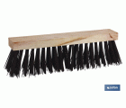 Cepillo barrendero | Ancho de 40 cm | Con fibra dura de pvc