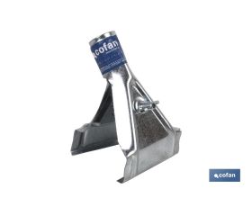Garra metálica para cepillo de barrendero | Ideal para cepillos con soporte de madera | Grapa o acople de metal para barrenderos