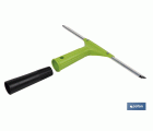 LIMPIACRISTALES  METAL Y ABS  27 CM CON ADAPTADOR