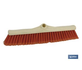 Cepillo industrial de polipropileno suave | Fibras despuntadas| Ancho de 50 cm