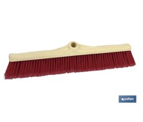 Cepillo industrial de polipropileno suave | Fibras despuntadas | Ancho de 60 cm