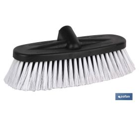 Cepillo para  lavar coches | Con rosca Ø 22 mm | Fabricado en PVC