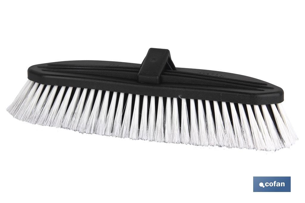 CEPILLO LAVACOCHES PVC PROFESIONAL C/CANAL AGUA.