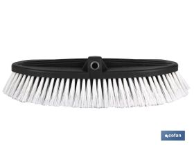 CEPILLO LAVACOCHES PVC PROFESIONAL C/CANAL AGUA.