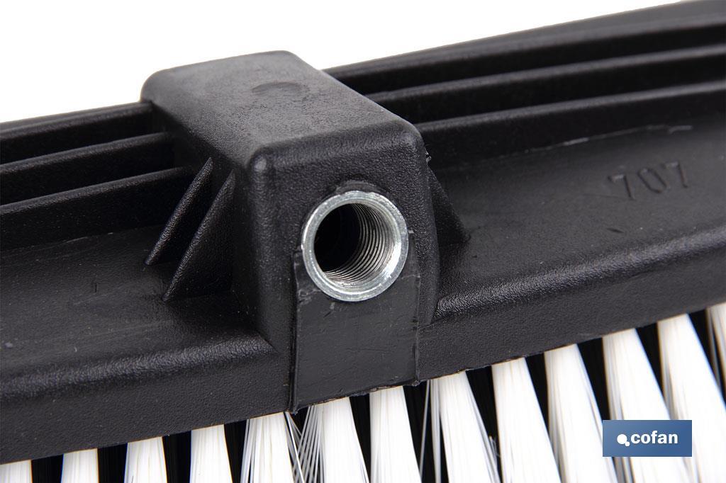 CEPILLO LAVACOCHES PVC PROFESIONAL C/CANAL AGUA.