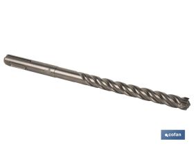 BROCA SDS PLUS PARA HORMIGÓN ARMADO 12 X 165 MM