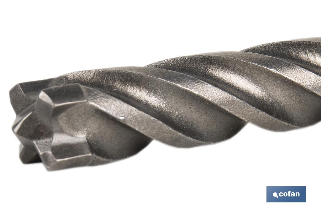 BROCA SDS PLUS PARA HORMIGÓN ARMADO 05 X 115 MM