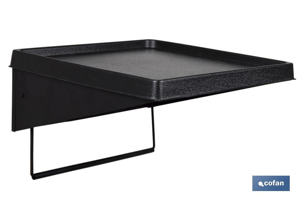 BANDEJA Y PORTAROLLOS PARA CARRO DE HERRAMIENTAS