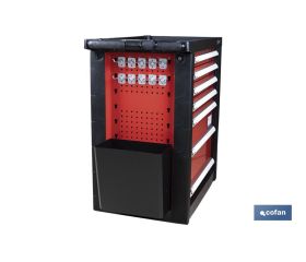 Cubo de Desperdicios para Carro de Herramientas Modelo Security
