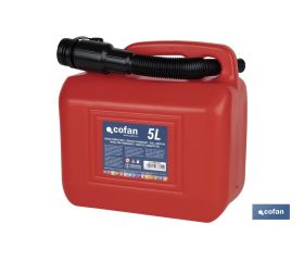 BIDÓN DE COMBUSTIBLE 5 L VENTA UNITARIA