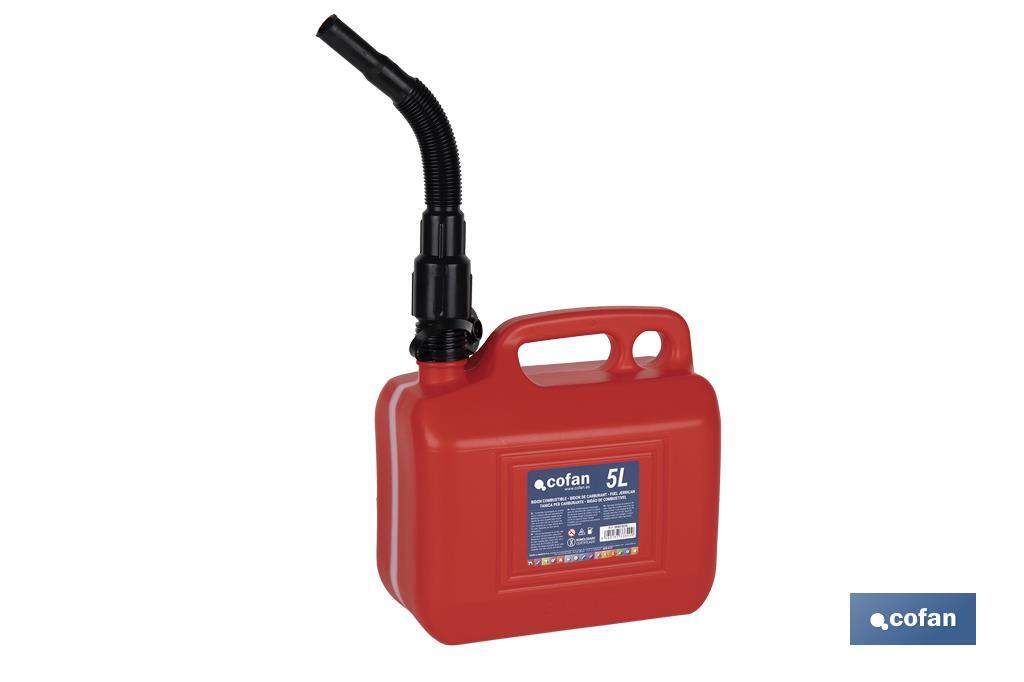 BIDÓN DE COMBUSTIBLE 5 L