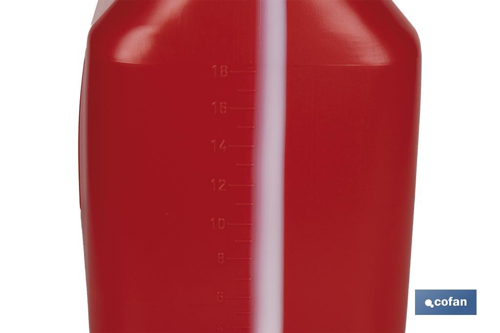 BIDÓN DE COMBUSTIBLE 20 L