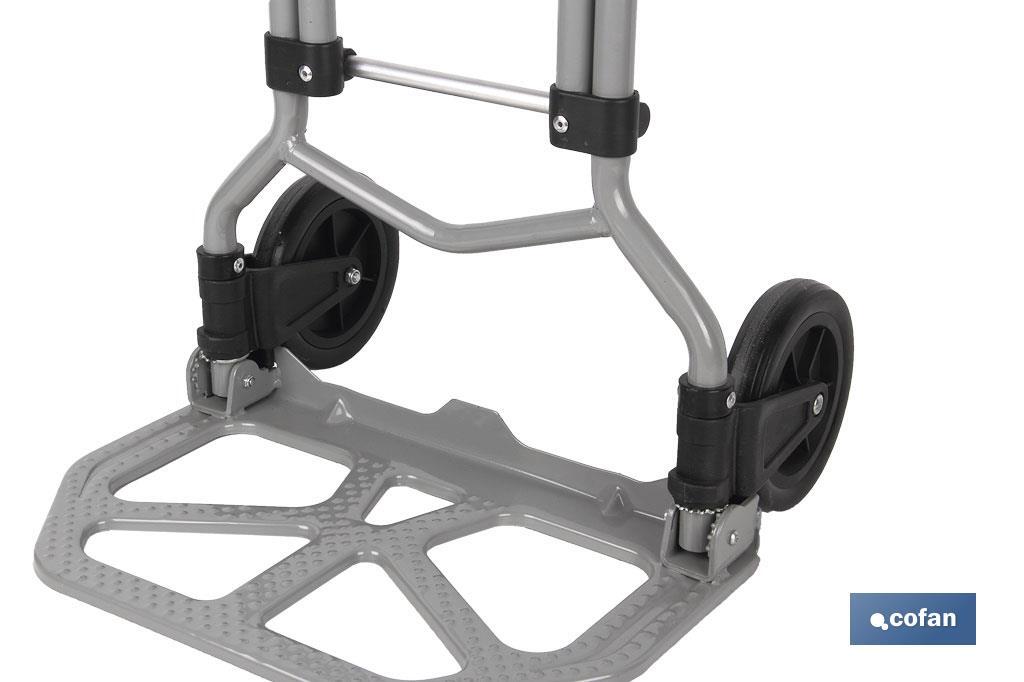 CARRETILLA ALMACÉN PLEGABLE 365x380x960 mm