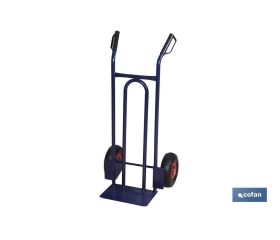 CARRETILLA DE ALMACÉN CON PALA FIJA 1100 X 520 X 480 MM