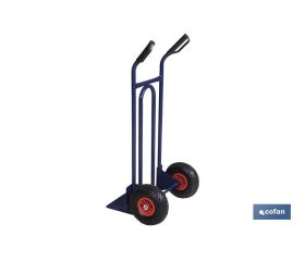 CARRETILLA DE ALMACÉN CON PALA FIJA 1100 X 520 X 480 MM