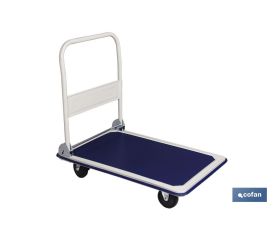 Carro plataforma plegable de aluminio