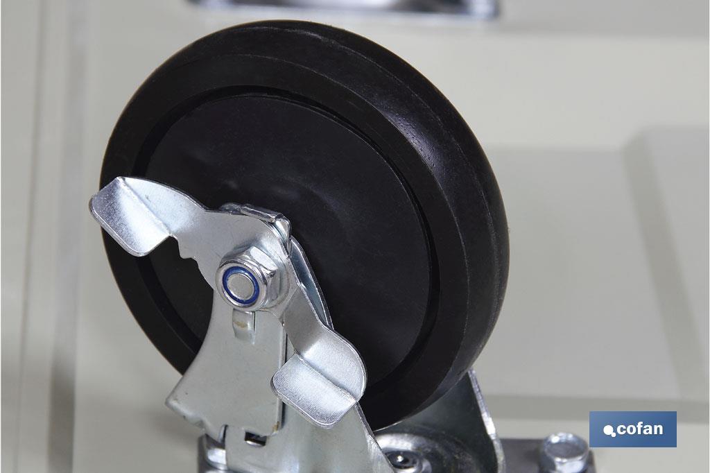 CARRO PLATAFORMA PLEGABLE ALUMINIO 915X615X860 MM