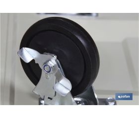 CARRO PLATAFORMA PLEGABLE ALUMINIO 915X615X860 MM