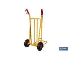 CARRETILLA ALMACÉN PALA ANCHA PLEGABLE 1160X510X780 MM