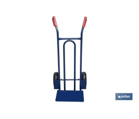 CARRETILLA DE ALMACÉN CON PALA FIJA 1100 X 530 X 560 MM