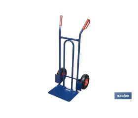 CARRETILLA DE ALMACÉN CON PALA FIJA 1100 X 530 X 560 MM