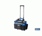 Trolley portaherramientas con múltiples bolsillos y ruedas resistentes | Medidas: 45 x 24 x 42 cm