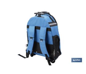 MOCHILA PORTAHERRAMIENTAS CON RUEDAS 35 x 20 x 55 CM