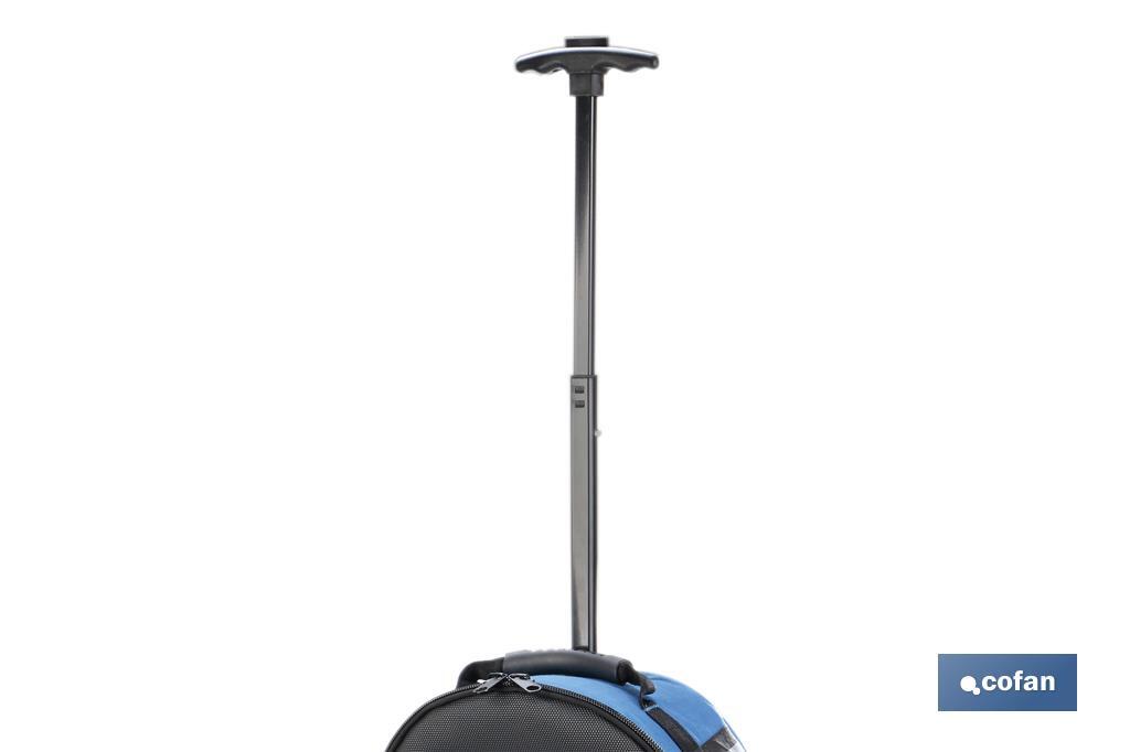 MOCHILA PORTAHERRAMIENTAS CON RUEDAS 35 x 20 x 55 CM