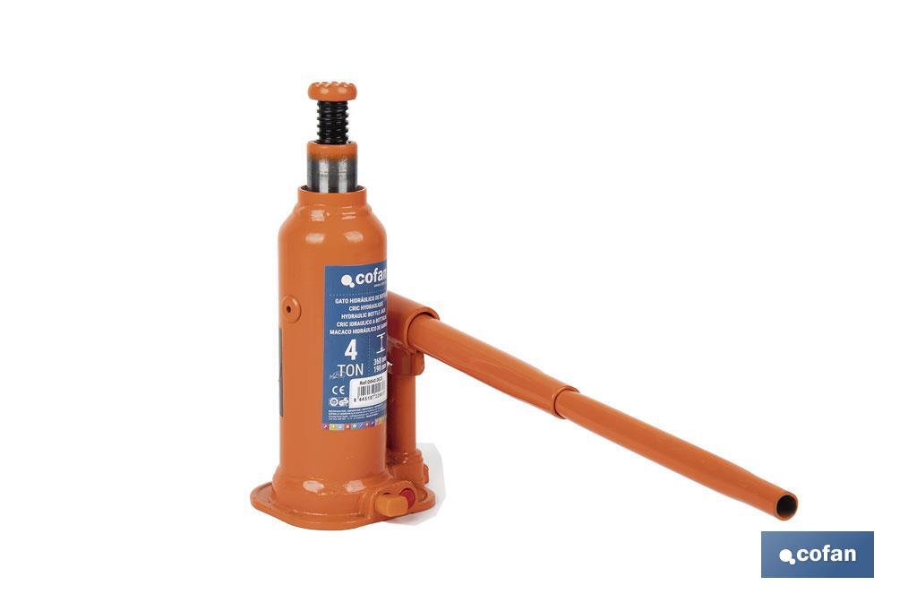 GATO HIDRÁULICO BOTELLA 4 TON