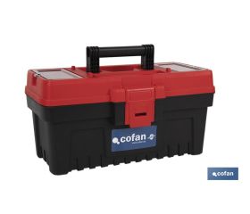 CAJA DE HERRAMIENTAS SEMIPROFESIONAL 360 X 193 X 186 MM