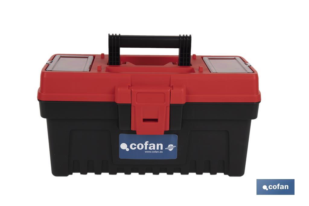 CAJA DE HERRAMIENTAS SEMIPROFESIONAL 360 X 193 X 186 MM