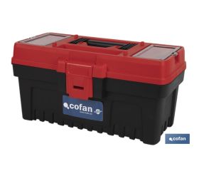 CAJA DE HERRAMIENTAS SEMIPROFESIONAL 360 X 193 X 186 MM