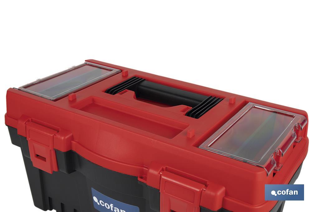 CAJA DE HERRAMIENTAS SEMIPROFESIONAL 476 X 260 X 256 MM