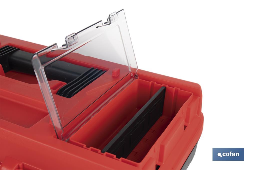 CAJA DE HERRAMIENTAS SEMIPROFESIONAL 476 X 260 X 256 MM