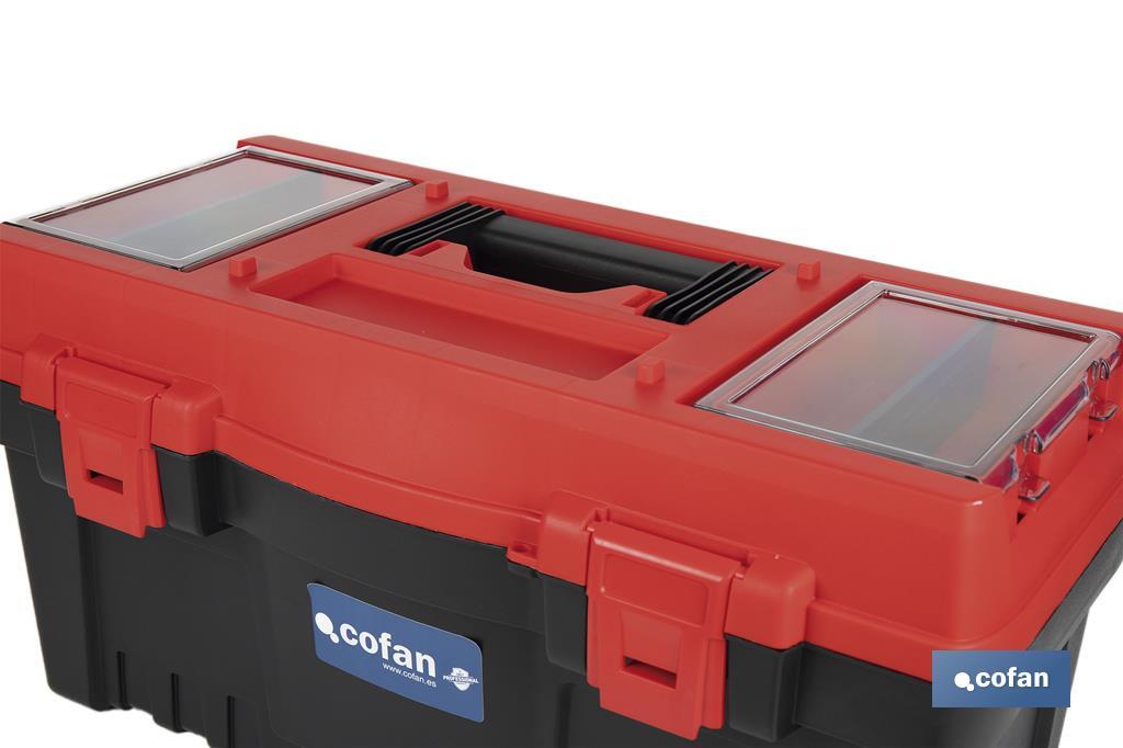 CAJA DE HERRAMIENTAS SEMIPROFESIONAL 548 X 274 X 286 MM