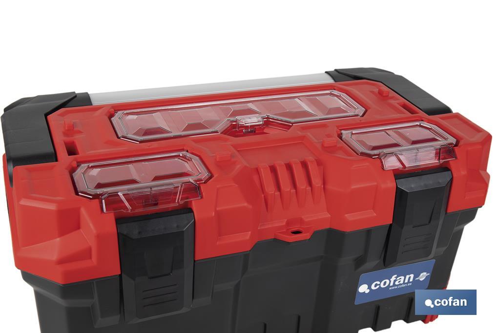 CAJA DE HERRAMIENTAS MODELO GRAFENO 496 X 258 X 240 MM