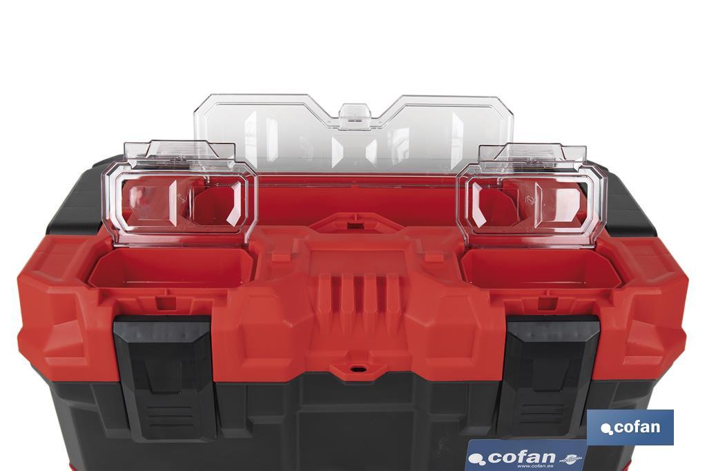 CAJA DE HERRAMIENTAS MODELO GRAFENO 496 X 258 X 240 MM