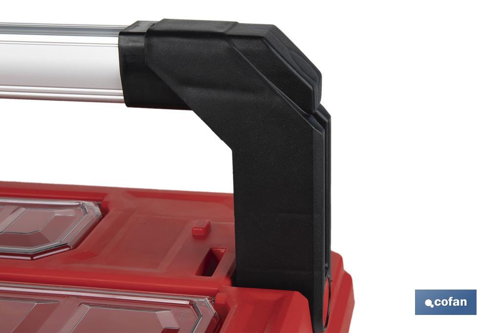 CAJA DE HERRAMIENTAS MODELO GRAFENO 554 X 286 X 276 MM