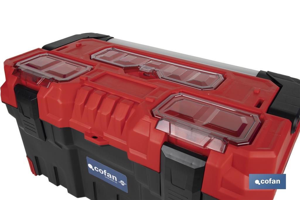 CAJA DE HERRAMIENTAS MODELO GRAFENO 554 X 286 X 276 MM